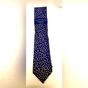 Tommy Hilfiger Botanical Blue and Pink Tie NWT • Free Shipping